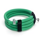 SPI Drain Down Hose Kit, 2-Meter Pipe with 2 Hook and Loop Storage Straps, 2 Hose Clamps, with Anti-Kink Technology for Swift Drainage of Central Heating Systems, Ideal for Radiator Repair