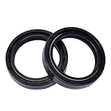 41x54x11 Front Fork Oil Seal 41 54 Dust Cover For S-uzuki GSX-R750 GSX750 GSX750R GSX 750 GSXR750 GSX-R GSXR 750 WN UPSIDE DOWN (Color : 2pcs oil seal)