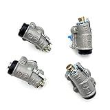 AtticZone Front Brake Wheel Cylinders Left&Right All Four Compatible with Honda TRX350 Fourtrax Rancher 350 2000-2003, TRX300 Fourtrax 300 4x4 1990-2000 1988