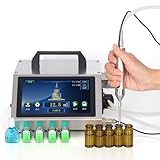 Automatic Liquid Filling Machine, Small Bottle Filling Machine, 1ML-30ML Bottle Filler with Digital Touch Panel, Maximum Flow Rate: 140ML/MIN, for Essential Oil, Eye Drops, Perfume(Max 30ML)