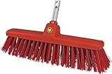 Wolf-Garten B 400 M STRASSENBESEN Street Broom, red, 37cm