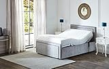 Breeze Mobility Supreme Electric Adjustable Bed with Headboard & Footend, Premium Memory Foam, 25 Year Warranty, (Shark Grey, 4ft Double)