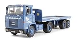 Oxford Diecast Scania 110 Flatbed BRS
