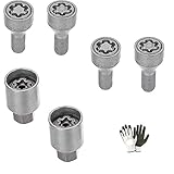 COMPATIBLE WITH FIAT Seicento Abarth dal - RA/E BOLTS ANTI-THEFT ANTI-THEFT FOR CAR ALLOY RIM SCREWS PIN KIT