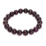 Natural AAA Sugilite Stretch Bracelet | 7-7.5” Length Sugilite Gemstone Bracelet | Unisex Bracelet | 10mm Round Shape Beads| Men Beaded Bracelet