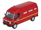 Salvat Mercedes 308D Fire Brigade Light Truck 1:43 Scale Red