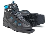 Whitewoods 2024 Unisex Adult 301 75mm XC Touring Cross Country Adventure Insulated Ski Boots, Black/Blue, 46
