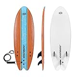 Osprey 5ft 8in Foam Surfboard, Perfect for Beginners, Lightweight & Durable with Bold Design