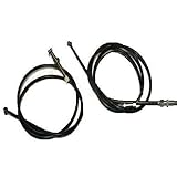 AEspares Magura Type Brake & Clutch Cable Fits For Royal Enfield Early Model