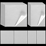 300 Pieces Diamond Painting Release Paper 15 x 15 cm and 15 x 10 cm Double-Sided Non-Stick Cover Replacement 5D Diamond Painting Accessories Tool for Adult Kids