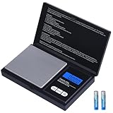 Zacro Digital Kitchen Scale Portable Pocket Scale 200g X 0.01g Mini Weighing Scale Jewelry Scale with LCD Display Batteries Included