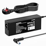Laptop Charger Compatible with HP 250-G7 250-G6 G5 G4 350-G2 EliteBook ProBook G3 G4 G5 G6 G7 430 440 450 455 470 640 645 655 with Blue Tip 4.5mm × 3.0mm 90W/65W/45W UK Power Supply Adapter