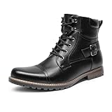 Bruno Marc Men's Boots Classic Boots for Men,Size 9.5,Black,Philly-3