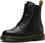 Dr. Martens Women's 1460 Vonda Ankle Boots, Black Industrial Full Grain, 5 UK