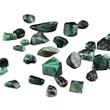 50 carats Raw Green Emerald Gemstone and Crystals, Wholesale Lot, Rough Crystals, Rock Stones, Jewelry Making Supplies, DIY & Crafts, Loose Supply