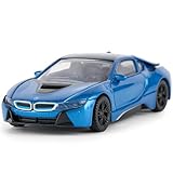 BMW i8 1:43 Scale Die-Cast Model Car - Blue | Detailed Collectors Edition Diecast | Official Licensed Product