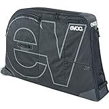 EVOC Bike Bag Lightweight Bike Transport Bag, Bike Cover for Almost All Bikes (incl, Separate Compartment for Wheels, Fork Mount stabilisation, Extra-Wide Chassis, 280l, max. wheelbase 126 cm), Black