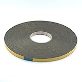 12mm x 1mm x 50m Security Glazing Tape – Double Sided Adhesive for Sealed Units, Windows & Doors, Strong Weatherproof Bond
