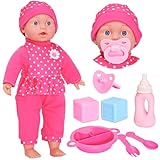 Molly Dolly Soft Baby Doll Set - With Talking Function & Accessories - Baby Dolls For Girls - Doll Suitable From 2 Years +