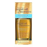 OGX Argan Oil of Morocco Extra Penetrating Hair Oil for Dry and Damaged Hair, Intense Hydration and Frizz Control, Infused with Natural Argan Oil, Suitable for All Hair Types, 100ml