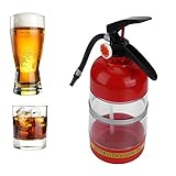 2L Whiskey Decanter, Portable Fire Extinguisher Container Funny Beer Dispenser for Home Party Beer Dispenser Barrels Bar Beverage Liquor Rack Machine for Wine Spirits Drinks
