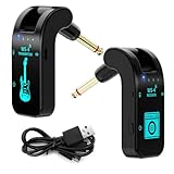 Sarini New 2.4G Guitar Wireless Transceiver Electric Guitar Wireless Transceiver 8 Channel Guitar Wireless Transmission System 10 Hours Of Battery Life