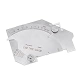 Welding Gauge, MG-8 Bridge Cam Welding Gauge Welded Surfaces Joint Undercut Fillet Leg Throat Gage Measuring rulers Welding Undercut Gague