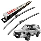 Silbak Windscreen Wipers, compatible with LAND ROVER DISCOVERY II (10/1998-08/2004) Wiper Blades, 530mm/530mm