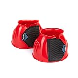 Shires ARMA Gloss Over Reach Boots Cob Red