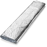Second Skin Heat Wave Pro – Jute with Reinforced Foil – Headliner and Under Carpet Insulation (3/8" Thick, 12 Sq. Ft., 3' x 4' Sheet)