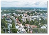 Riihimäki, Finland. Aerial Views from City of Riihimäki, Design 2, Fridge Magnet
