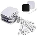 LFCFBH 20 PCS TENS Machine Pads, TENS Unit Replacement Pads Compatible with TPN Lloyds Tenscare Neurotrac Auvon TENS Machines, 50x50mm