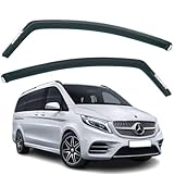 Set Of 2 Wind Deflectors Compatible with MERCEDES-BENZ V-Class, VITO, Marco Polo W447 2014 2015 2016 2017 2018 2019 2020 2021 2022 2023 2024 Models