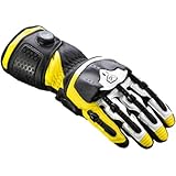 Knox Handroid MK5 Motorcycle Gloves, black/white/yellow, 3XL