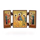 NKlaus - Holy Trinity - Christian Icon - Andrei Rublyov - Svjataja Troica small journey altar 36150