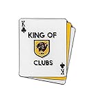 Official HULL CITY FC"king of Clubs" Mini Pin Badge