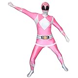 Morphsuits Men's Power Rangers Adult Sized Costume, Pink, M UK