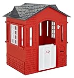 little tikes , 653889M Cape Cottage Playhouse - With Working Doors, Windows and Shutters - Interactive - Active Play Promotes Physical Development - Indoor or Outdoor Use - Red