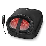 COMFIER Shiatsu Foot Massager with Heat,Electric Foot Warmer Gifts for Women Men,Heated Back Massage for Pain and Circulation,Plantar Fasciitis,2-in-1 Feet & Back Massage,Feet Heater,Men Gifts