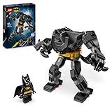 LEGO DC Batman Mech Armour Super-Hero Toy for Kids, Collectible Set with Robot Action Figure and Minifigure, Small Creative Gift for 6 Plus Year Old Boys, Girls 76270