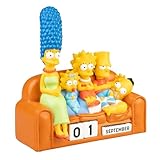 Grupo Erik Perpetual Calendar - The Simpsons Gifts | Desk Calendar, Home Office Desk Accessories, Home Decor Accessories | The Simpsons Merchandise