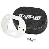 RAMAIR Carb Air Filters With Baseplate Weber 32/34 DFT 25mm Bolt On
