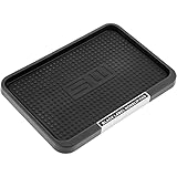 COBEE Non Slip Dashboard Mat for Car, Self Adhesive Car Heat Resistant Storage Tray with Phone Holder Washable Pad Mobile Coin Keys Sunglasses, 6.7'' x 4.4'', Black (545062_1-LYJ-1)