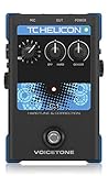TC Helicon VOICETONE C1 Simple 1-Button Stompbox for Flexible Pitch Correction, Compatible with PC and Mac