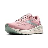 BROOKS Women's Adrenaline GTS 23 Sneaker, Pink/Light Blue, 5.5 UK