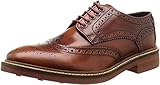 Base London Woburn Hi Shine Tan Men's Brogue UK 11