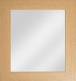Frame Company Watson Range Framed Mirror, Beech, 12x10-Inches