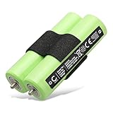 CELLONIC, Battery Shaver compatible with Panasonic ER-1611, ER-DGP72 compatible with Braun Flex XP 5770 (2000mAh, 1.2V)