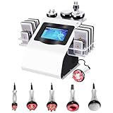 Cavitation Machine for Body Fat Removal 40K, 6 in 1 RF Radio Frequency 40K Cavitation Body Slimming for Home and Beauty Salon Use