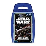 Top Trumps Star Wars Starships Classics Card Game, Play With The Rebel X-Wing, The Imperial Star Destroyer And The Fulminatrix, Educational 2 Plus Players Makes A Great Gift Ages 6 Plus